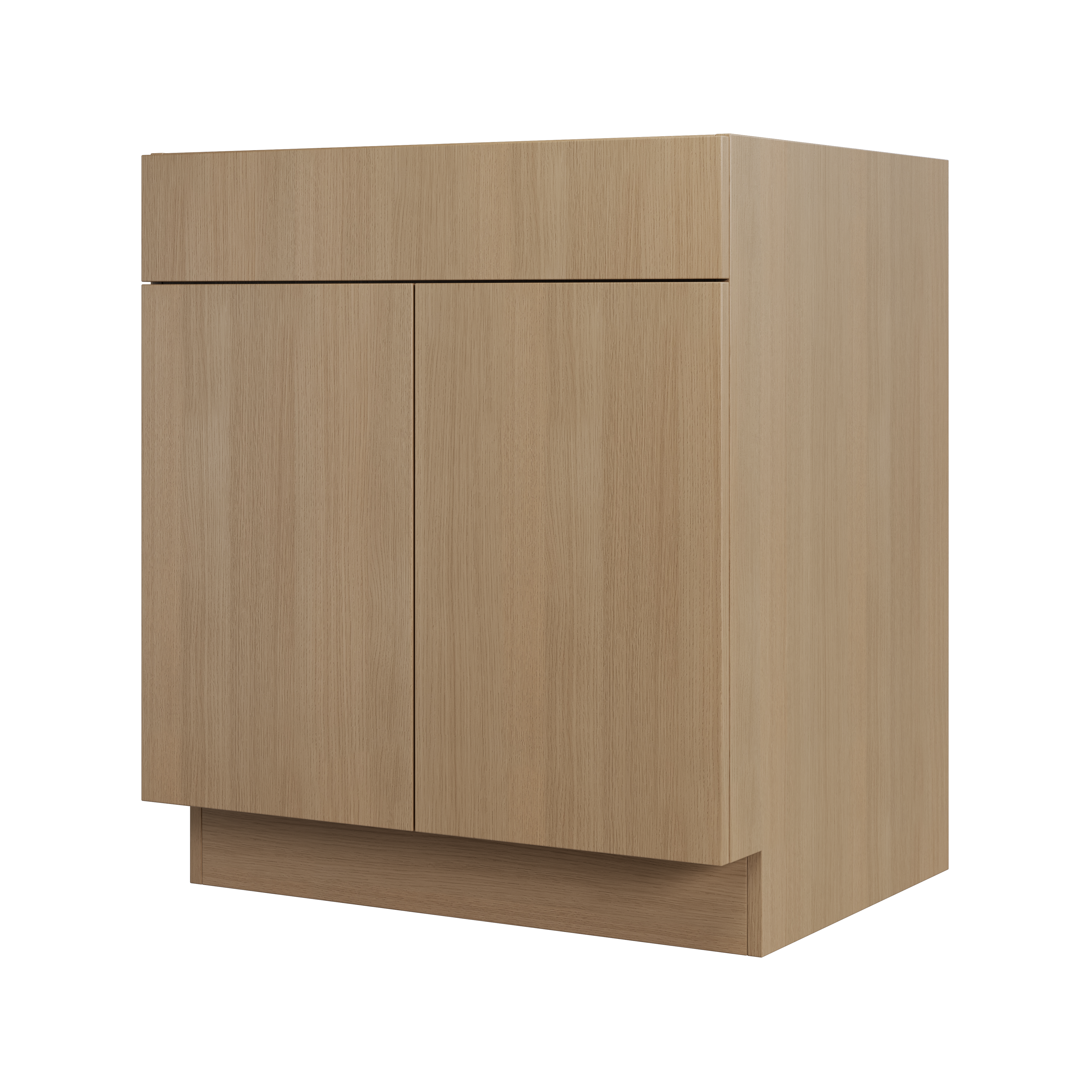 White Oak Euro Cabinets 3